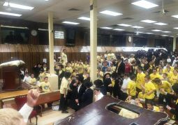 קעמפ גן ישראל ב770 ב-כ' מנחם אב